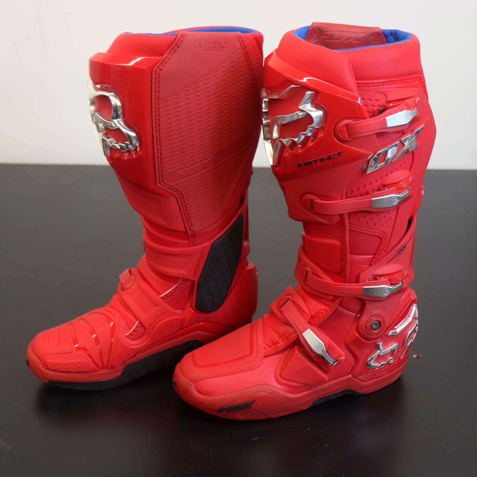 OPEN BOX OEM Fox Racing Instinct Boot | Special Edition Red | Mens Size 9 | 23277-122-9