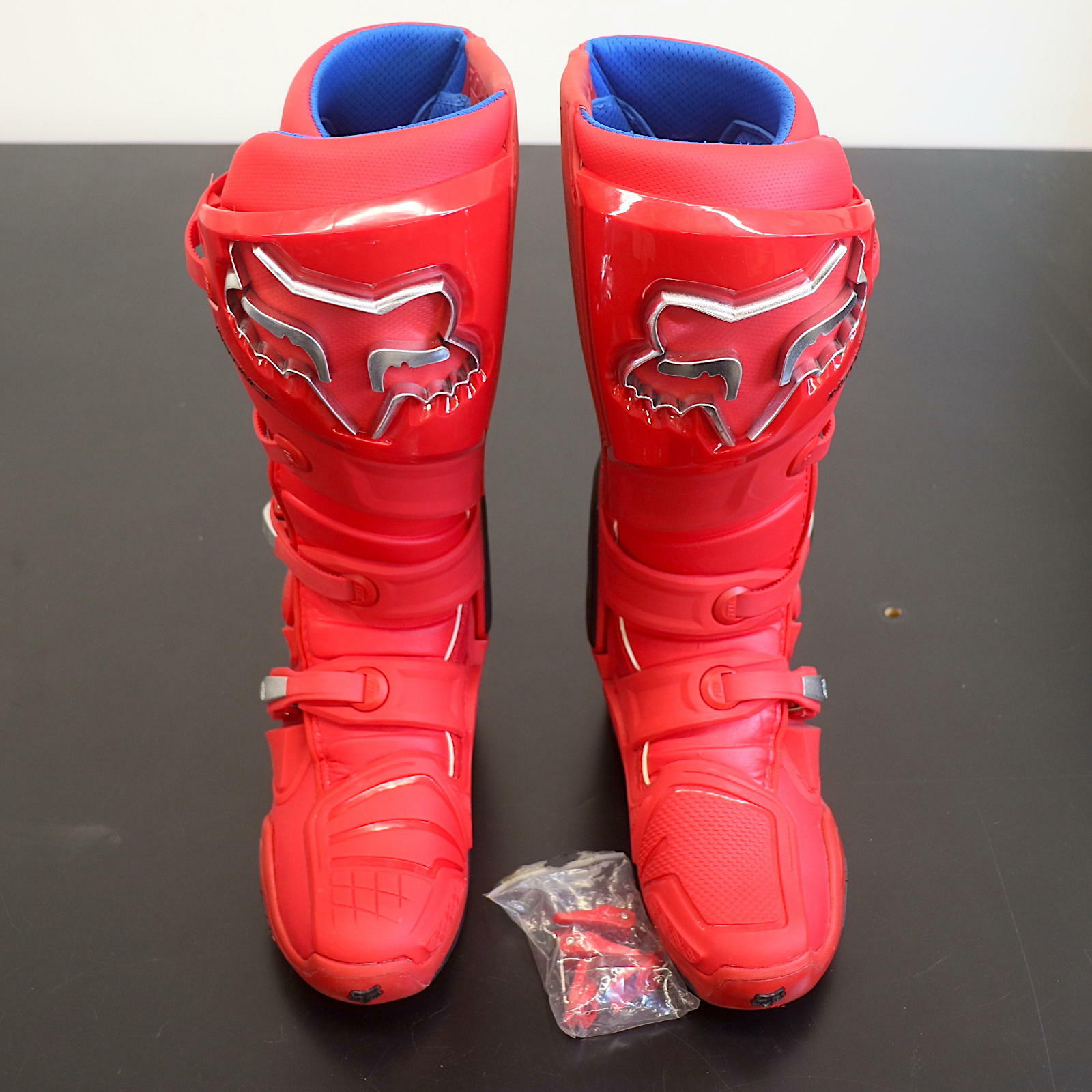OPEN BOX OEM Fox Racing Instinct Boot | Special Edition Red | Mens Size 9 | 23277-122-9