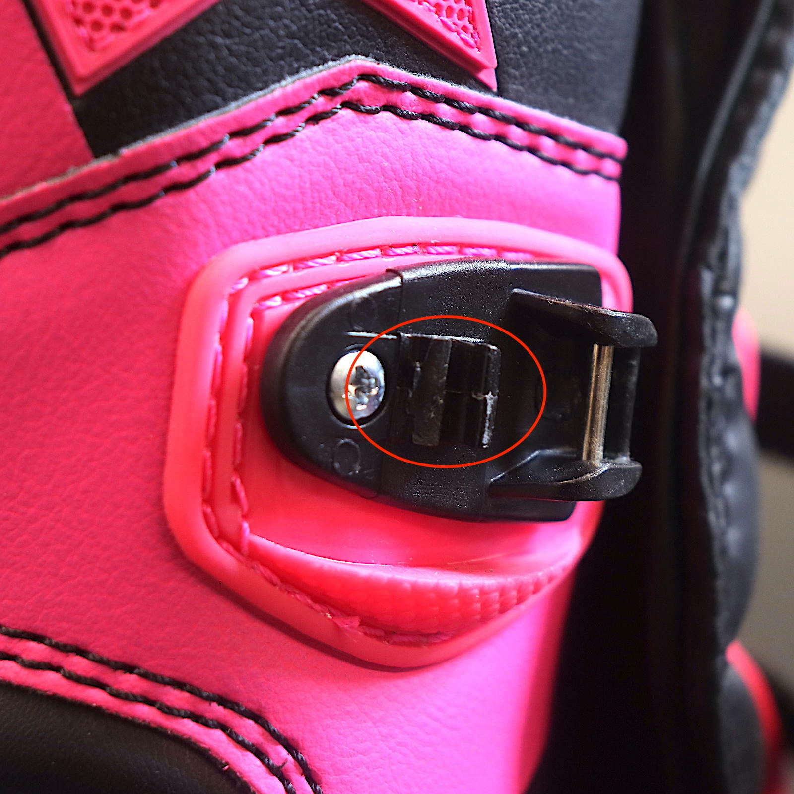 OPEN BOX OEM Fox Racing Comp 5 Boots | Pink | Womens Size: W5 | 16450-285-5