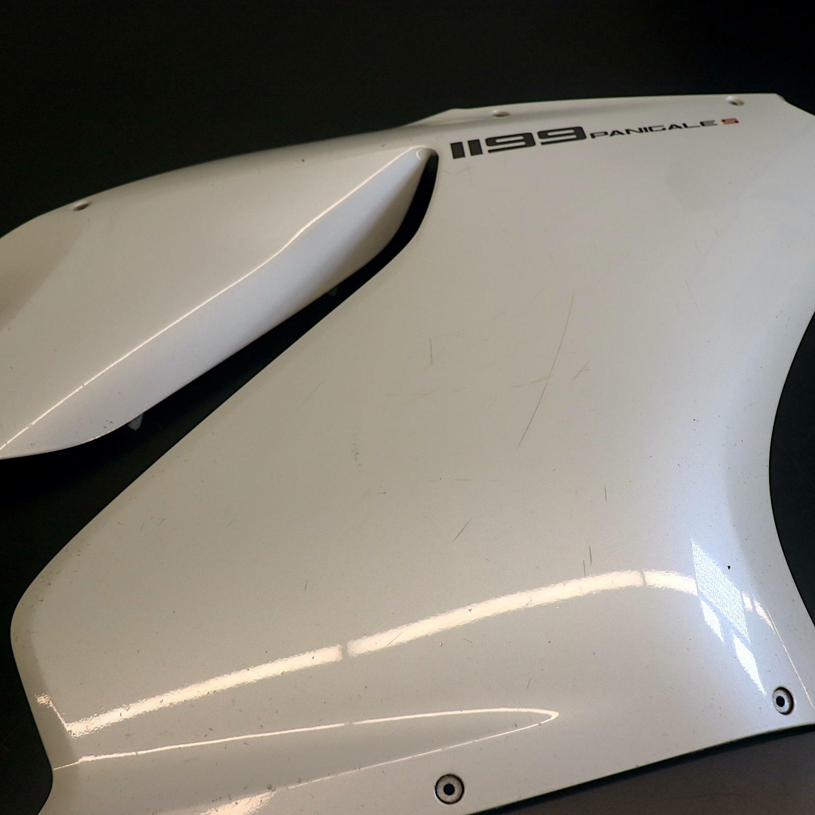 OEM Ducati Panigale 1199 Plastic Set | Arctic White | DU1199-PLASTICS - Open Box
