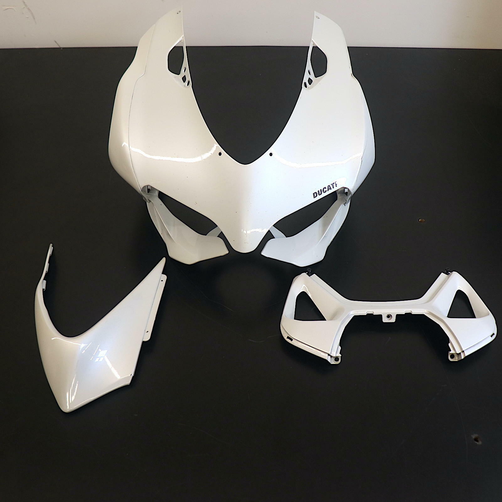 OEM Ducati Panigale 1199 Plastic Set | Arctic White | DU1199-PLASTICS - Open Box