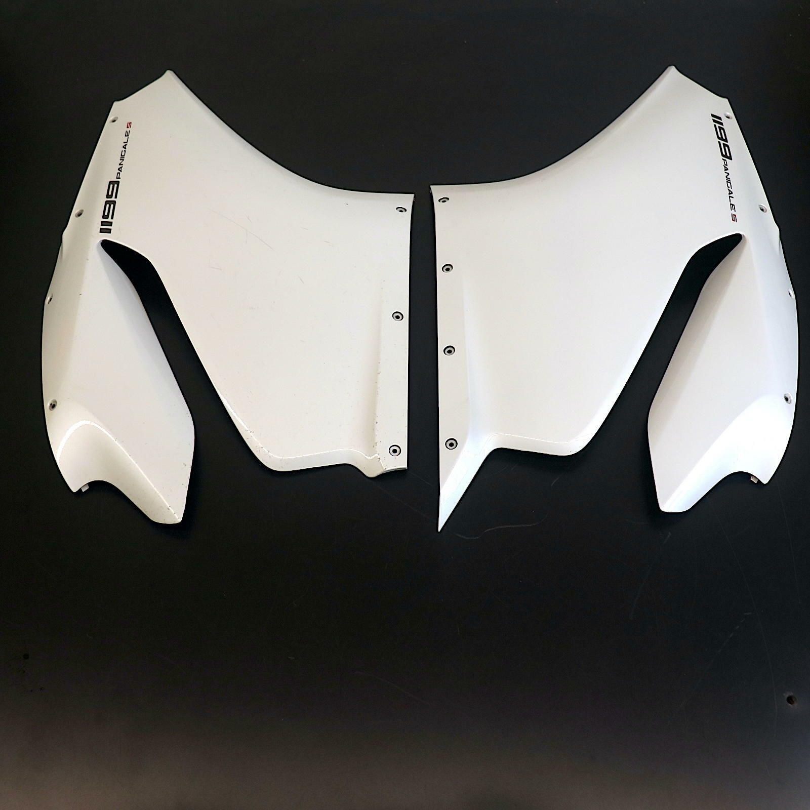 OEM Ducati Panigale 1199 Plastic Set | Arctic White | DU1199-PLASTICS - Open Box