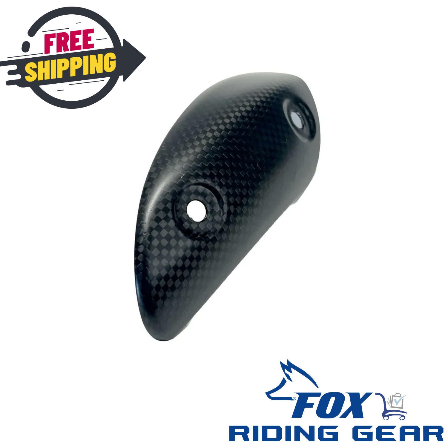 OEM Ducati Carbon Fiber Exhaust Cover | 96900511A - Open Box