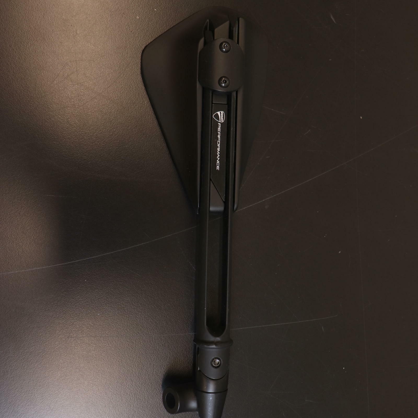 OEM Ducati Viper Mirror | Right Side Only | Matte Black | 96880031A - Open Box