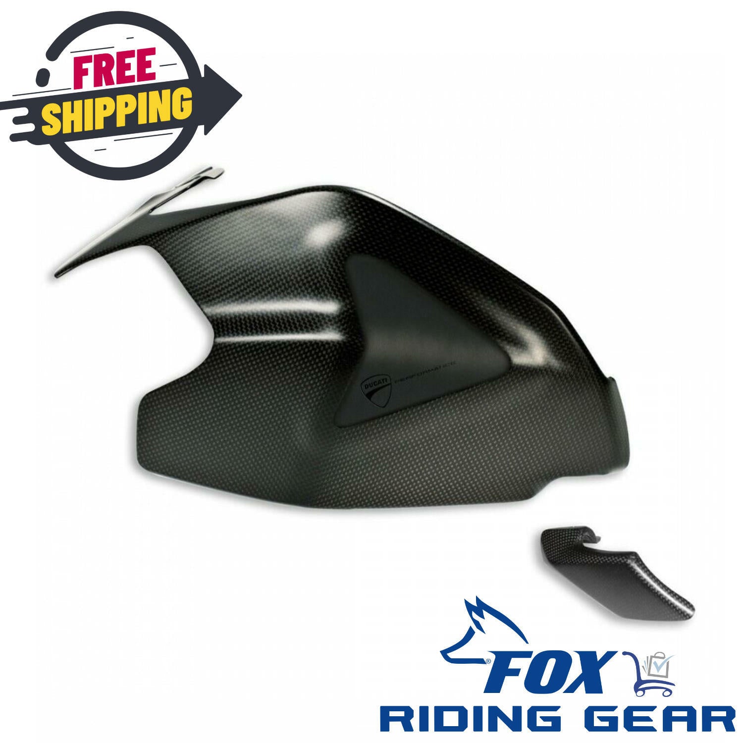 Ducati Carbon Swingarm Guard | Double Sided | 96900212A - Open Box