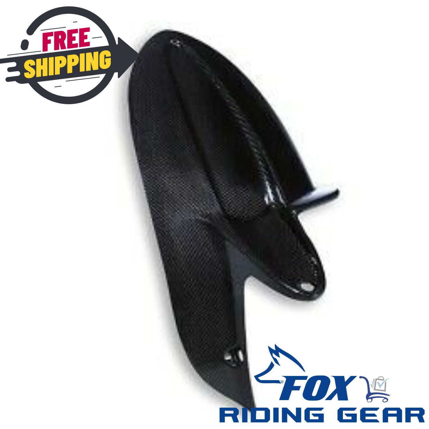 OEM Ducati Rear Carbon Mudguard | Single- Sided Swingarm | 969A04409B - Open Box