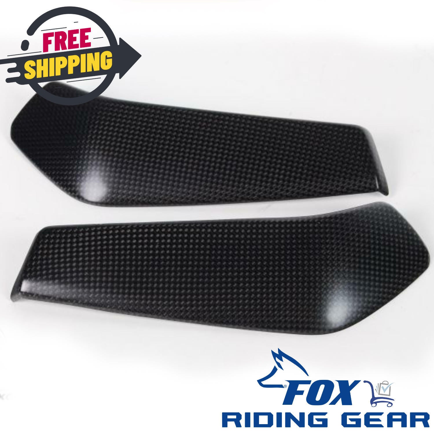 OEM Ducati Carbon Water Radiator Trim | 96980431A - Open Box