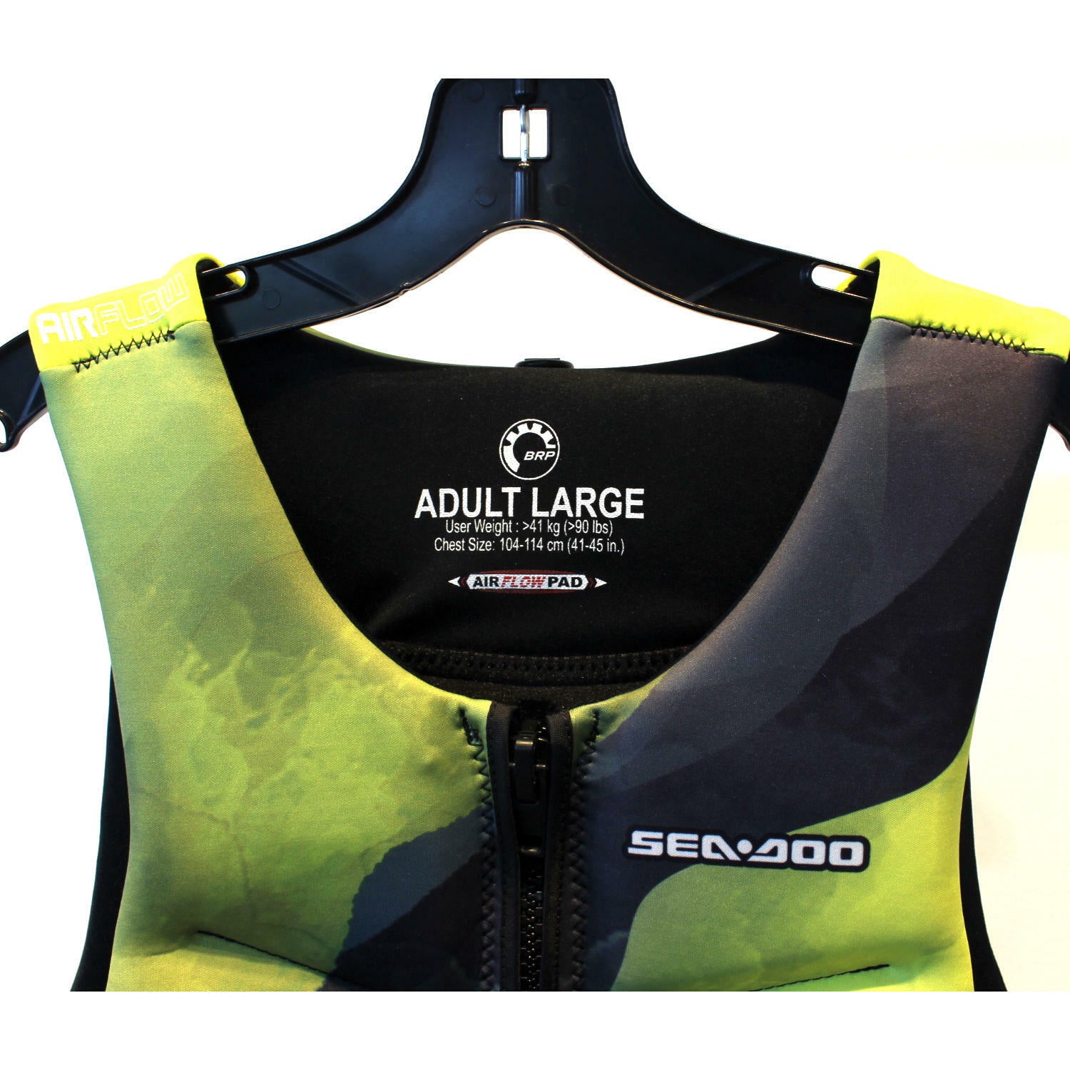 Sea-Doo Airflow Sun-Edit PFD Hi-Vis Yellow Unisex Large 2859880926 - Open Box