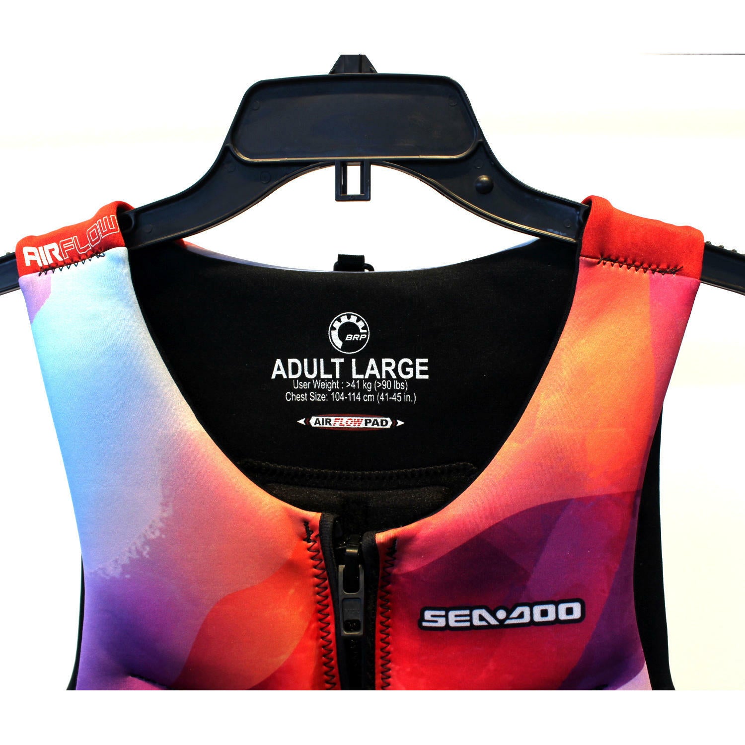 Sea-Doo Airflow PFD Life Vest Jacket Red Unisex Size M 2859880617 - Open Box