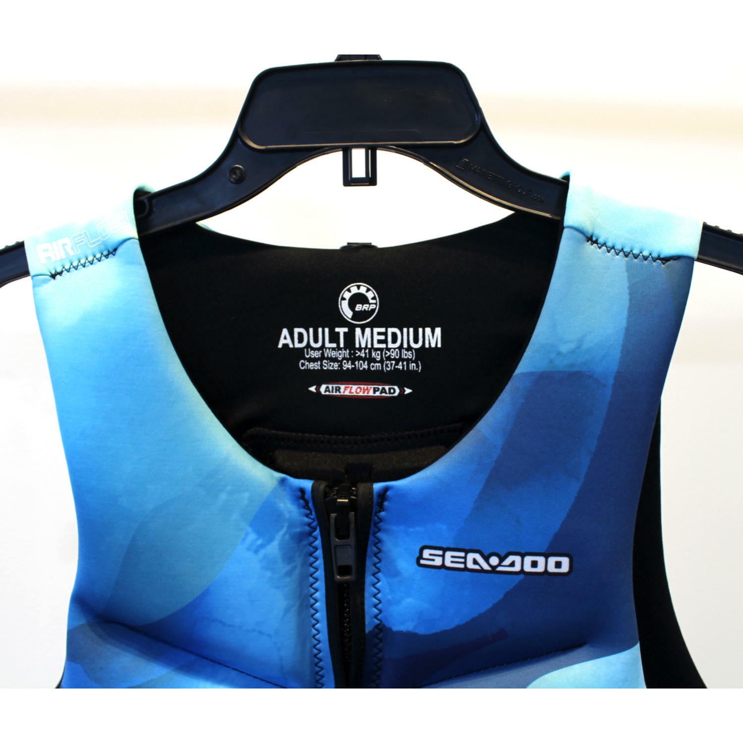 OPEN BOX OEM Sea-Doo Airflow Sun-Edit PFD | Blue/Bleu | Unisex Size : M