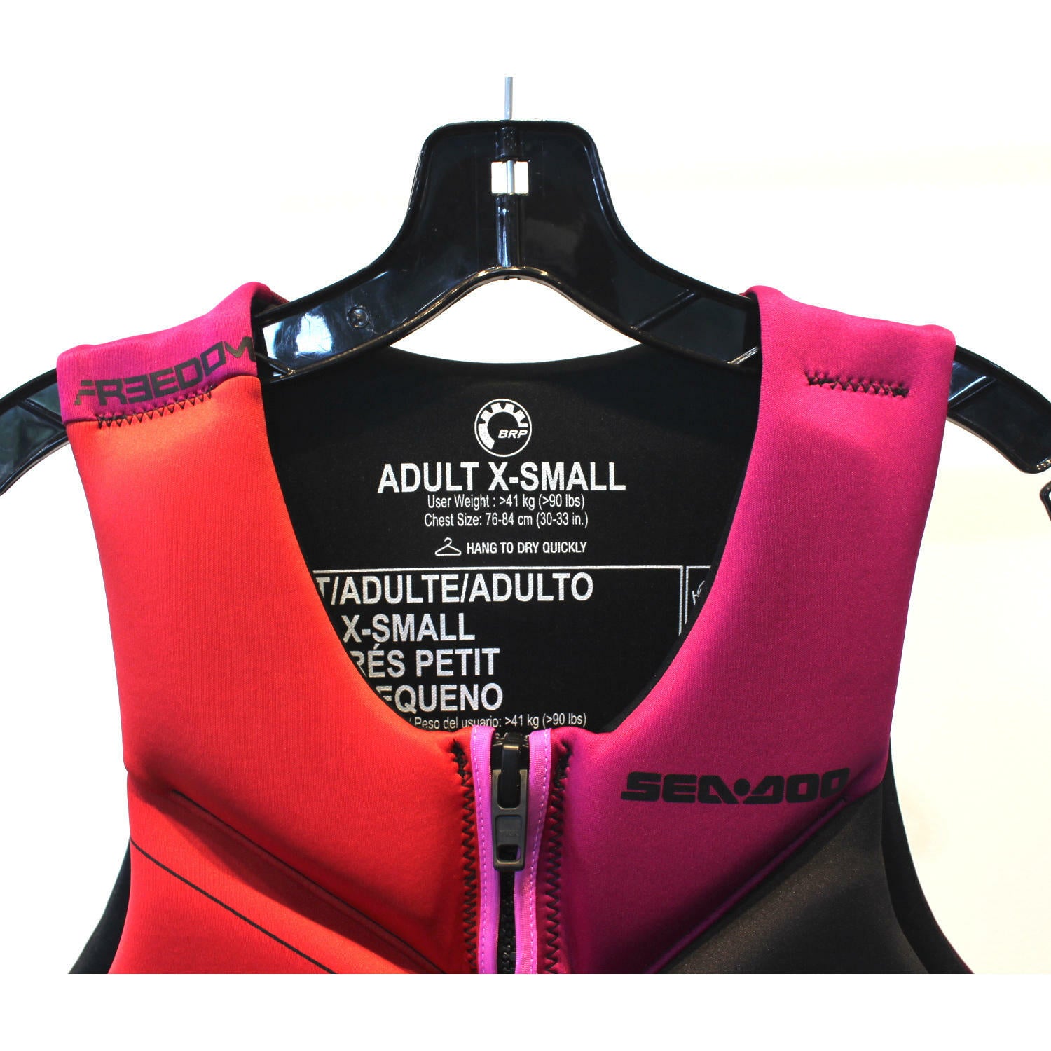 Sea-Doo Airflow Sun-Edit PFD Life Jacket Vest 3XL Lava Red 2859881617 - Open Box