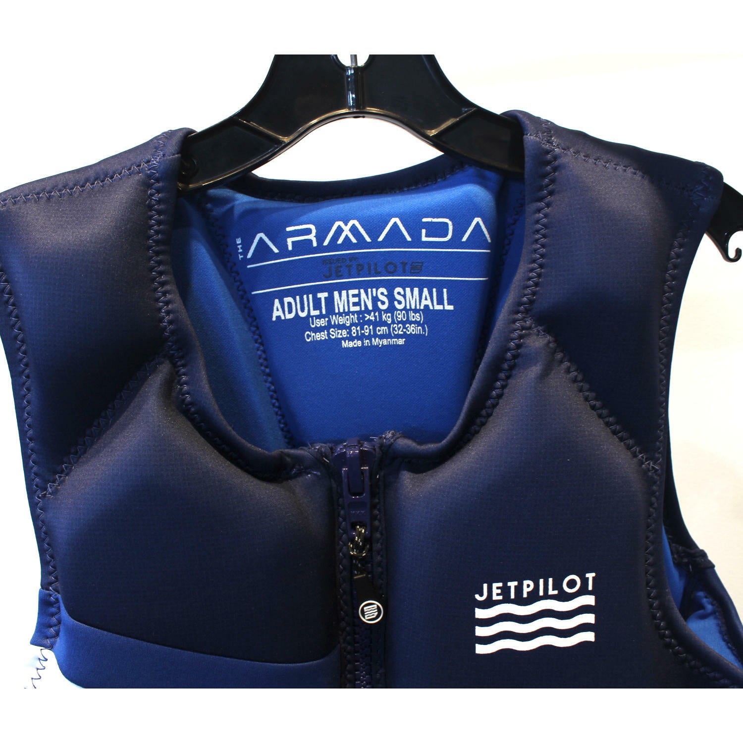 JP Armada CGA PFD Life Jacket Men's Small Blue WJP-24234-BL-SM - Open Box