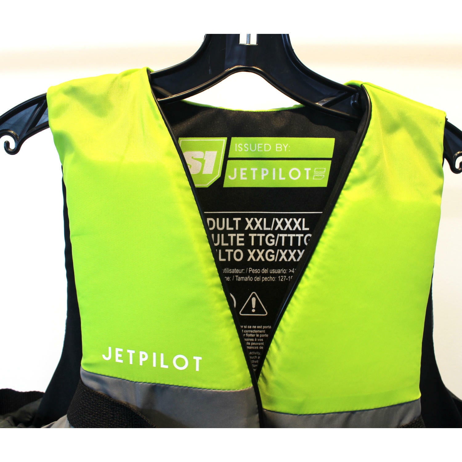 OEM JP S1 Nylon CGA Life Vest Hi-Vis Yellow XXL/XXXL WJP-20215-LM-3L - Open Box
