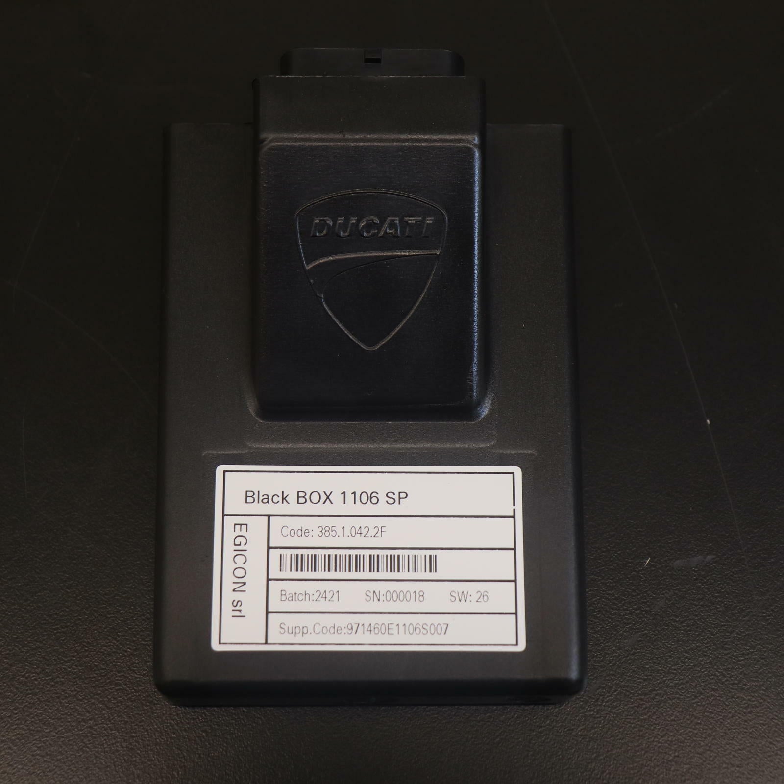 OEM Ducati Black Box Unit | 38510422F - Open Box