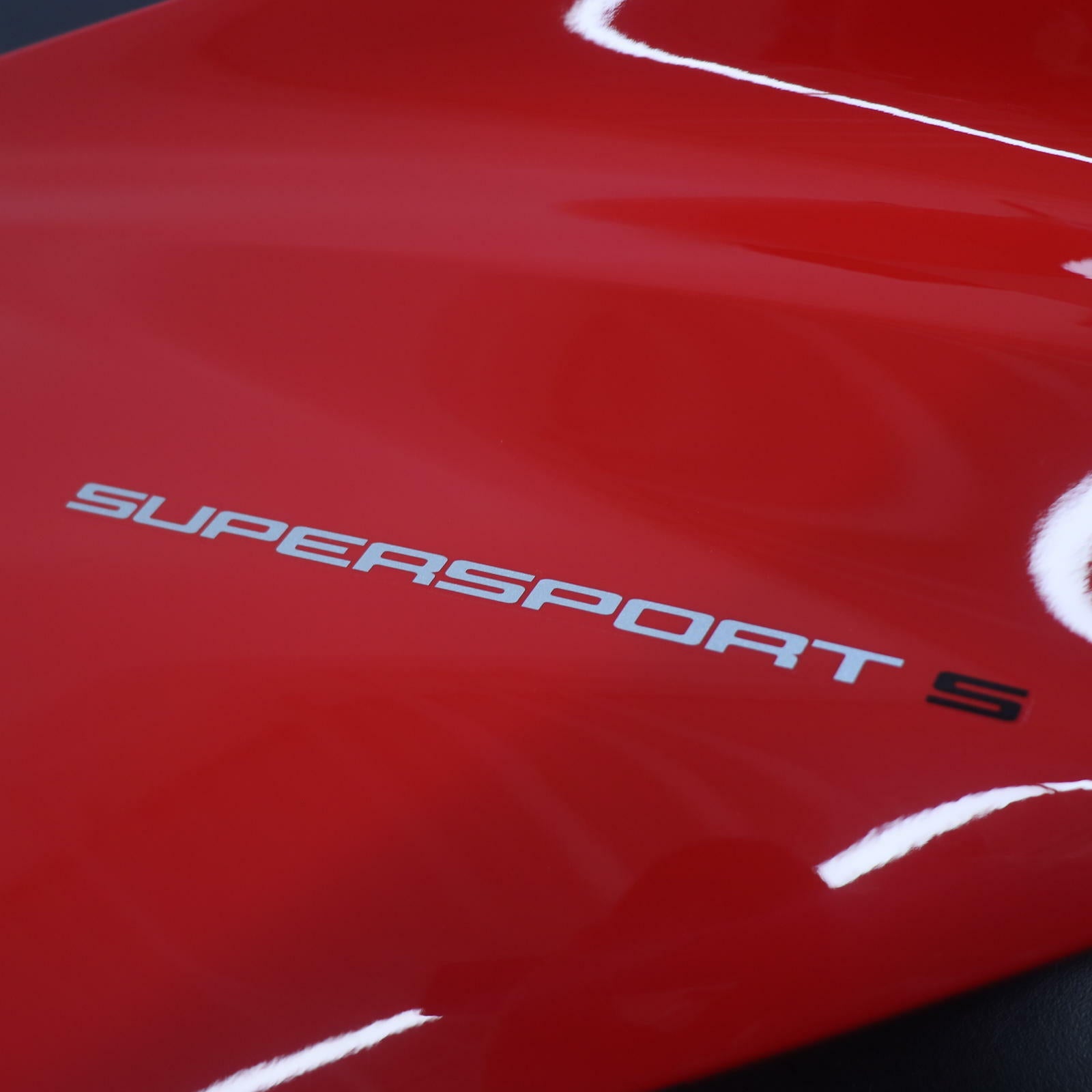 Ducati Super Sport Right Upper Fairing Red OEM 48019111BA - Open Box