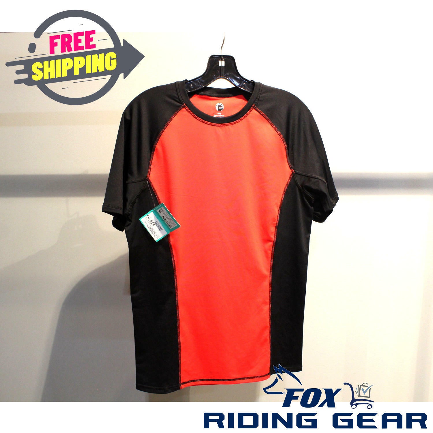 Sea-Doo Men's Medium Rashguard Shirt Lava Red 4546660617 - Open Box