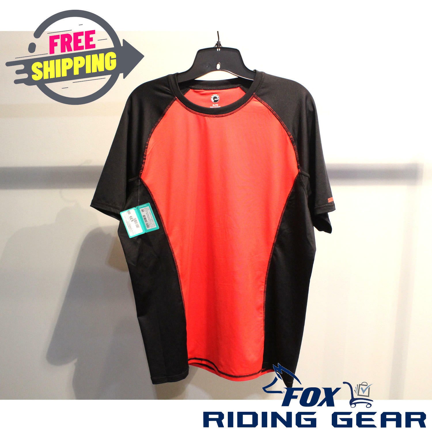 Sea-Doo Men's XL Rashguard Shirt Lava Red 4546661217 - Open Box
