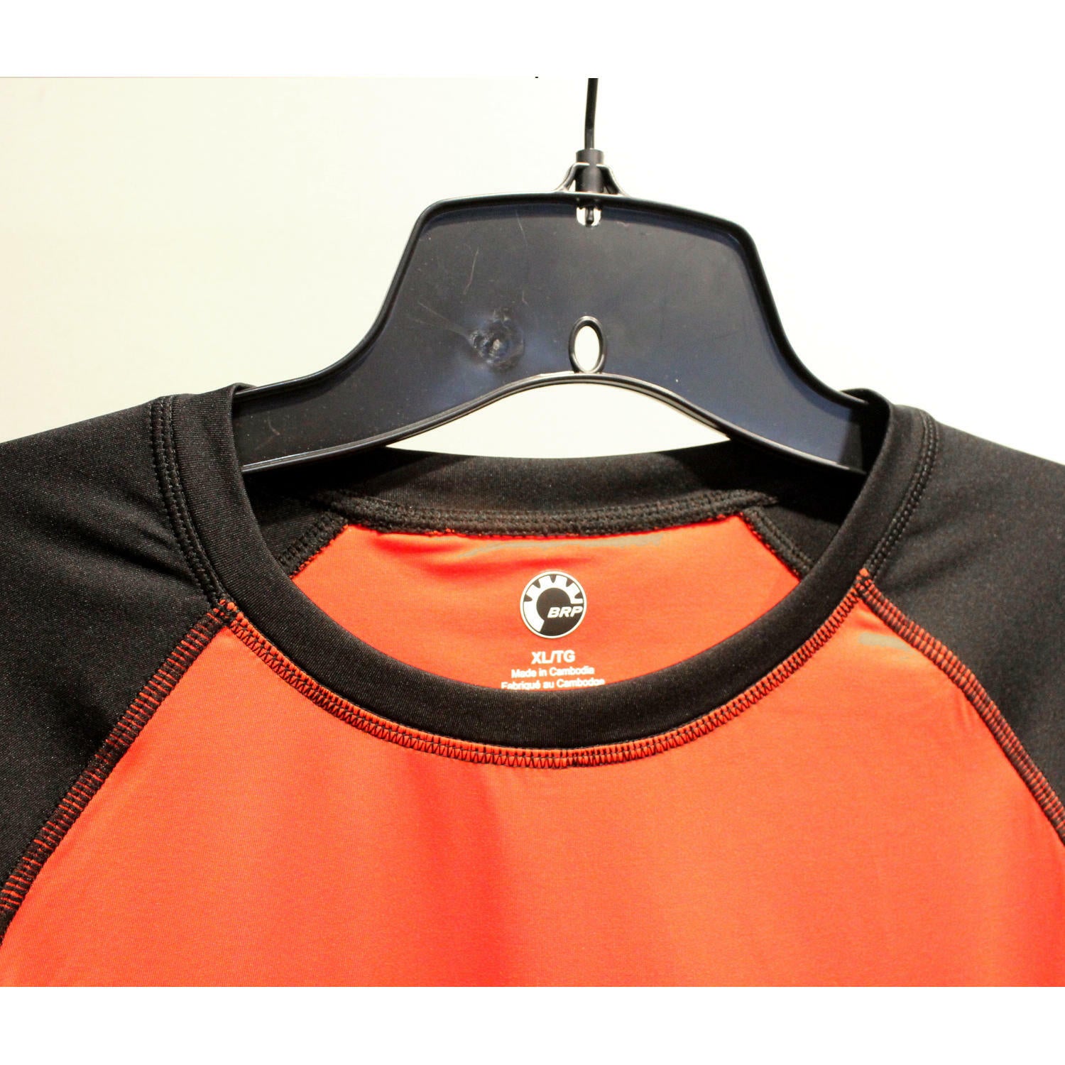 Sea-Doo Men's XL Rashguard Shirt Lava Red 4546661217 - Open Box