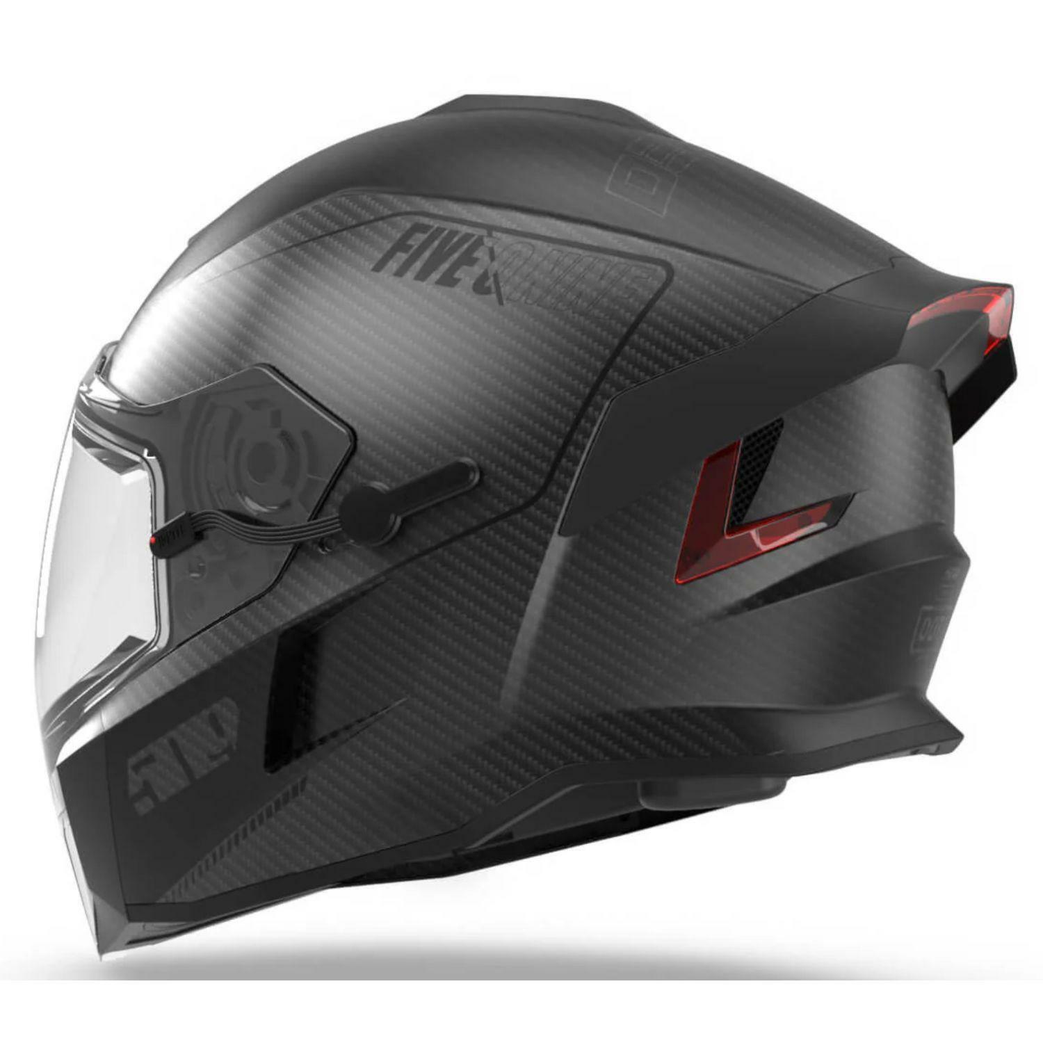 509 Delta V Carbon Ignite Snowmobile Helmet (Matte Black Ops - Small)
