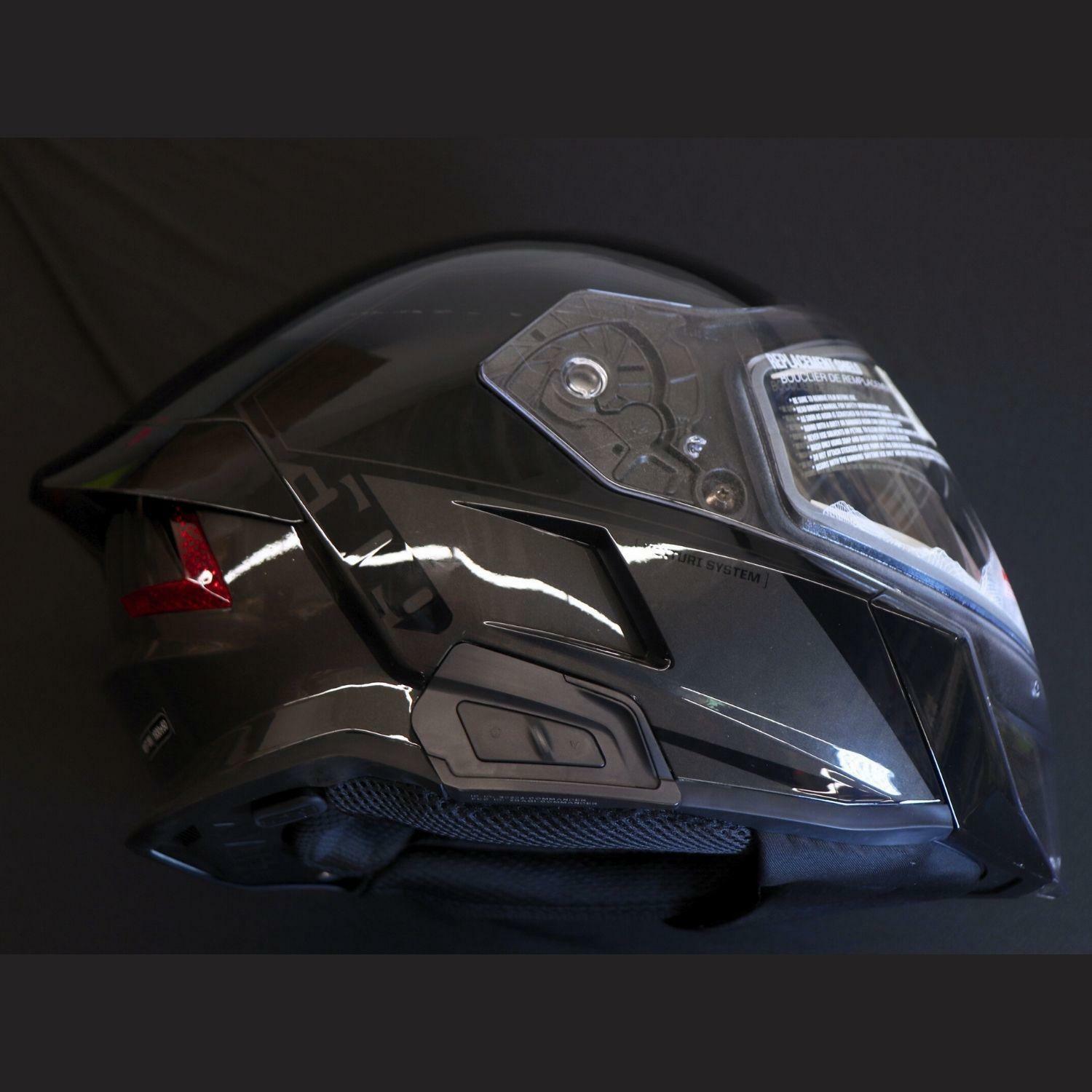 509 Delta V Commander Snowmobile Helmet (Gloss Black Ops - Medium) - Open Box