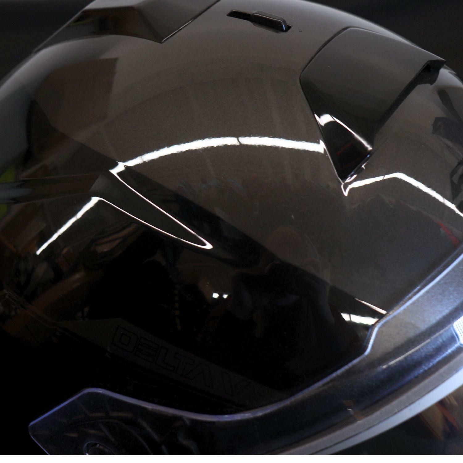 OPEN BOX - 509 Delta V Commander Snowmobile Helmet (Gloss Black Ops - X-Large)