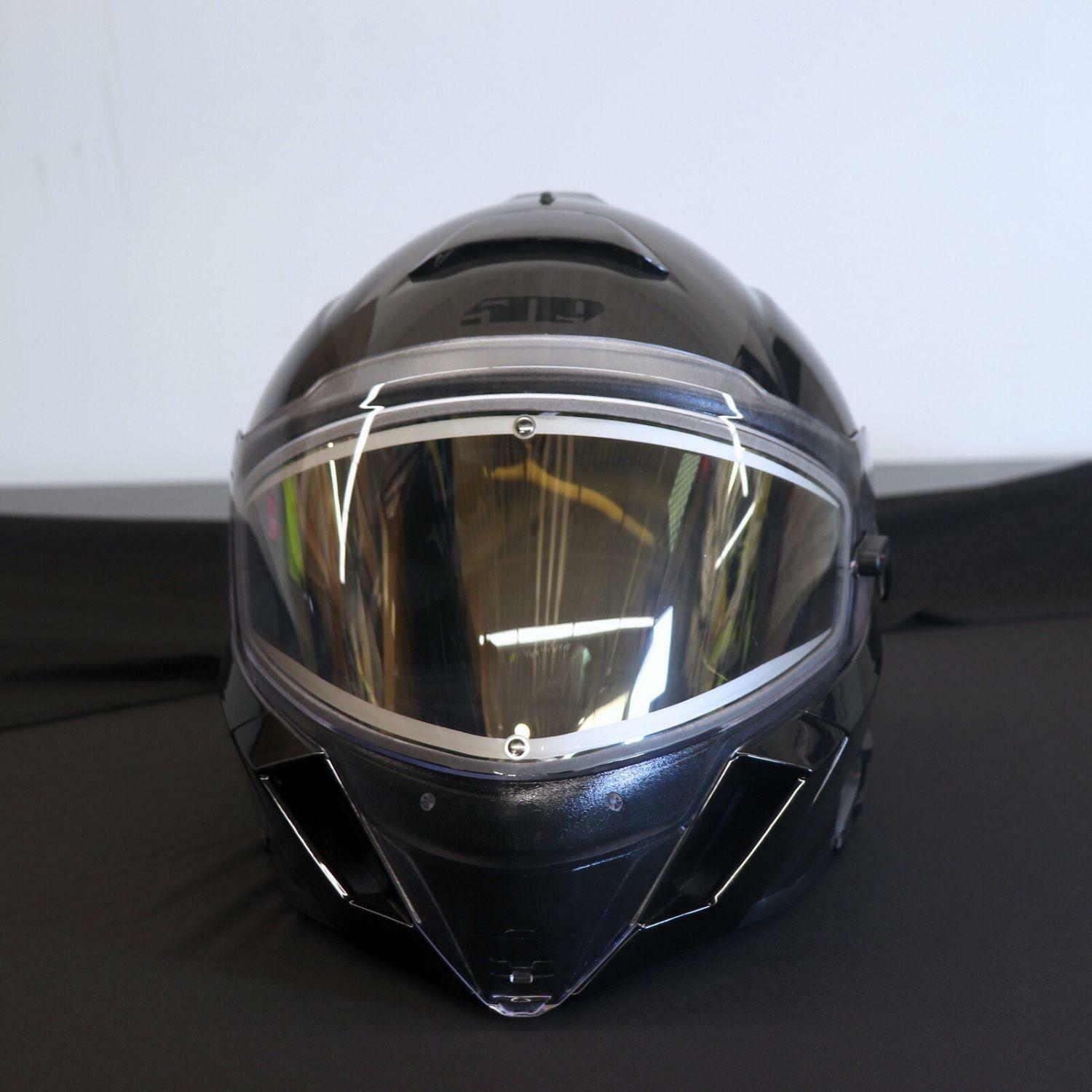 509 Delta V Commander Snowmobile Helmet (Gloss Black Ops - X-Large) - Open Box