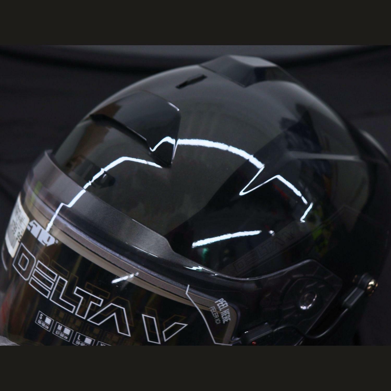 509 Delta V Commander Snowmobile Helmet (Gloss Black Ops - Large) - Open Box