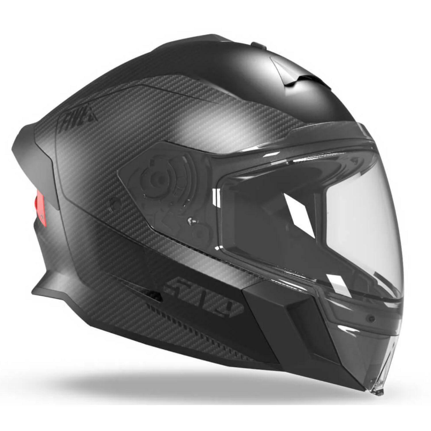 509 Delta V Carbon Ignite Snowmobile Helmet Matte Black Small F01016200-120-001