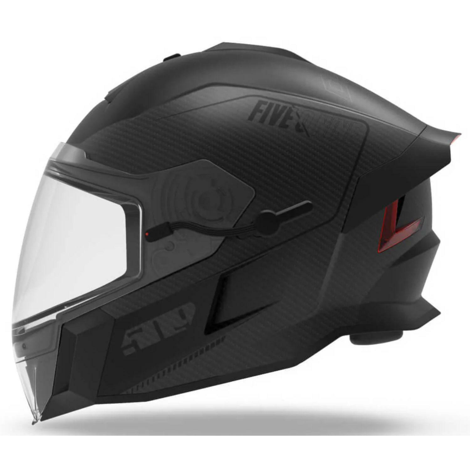 509 Delta V Carbon Ignite Snowmobile Helmet Matte Black Small F01016200-120-001