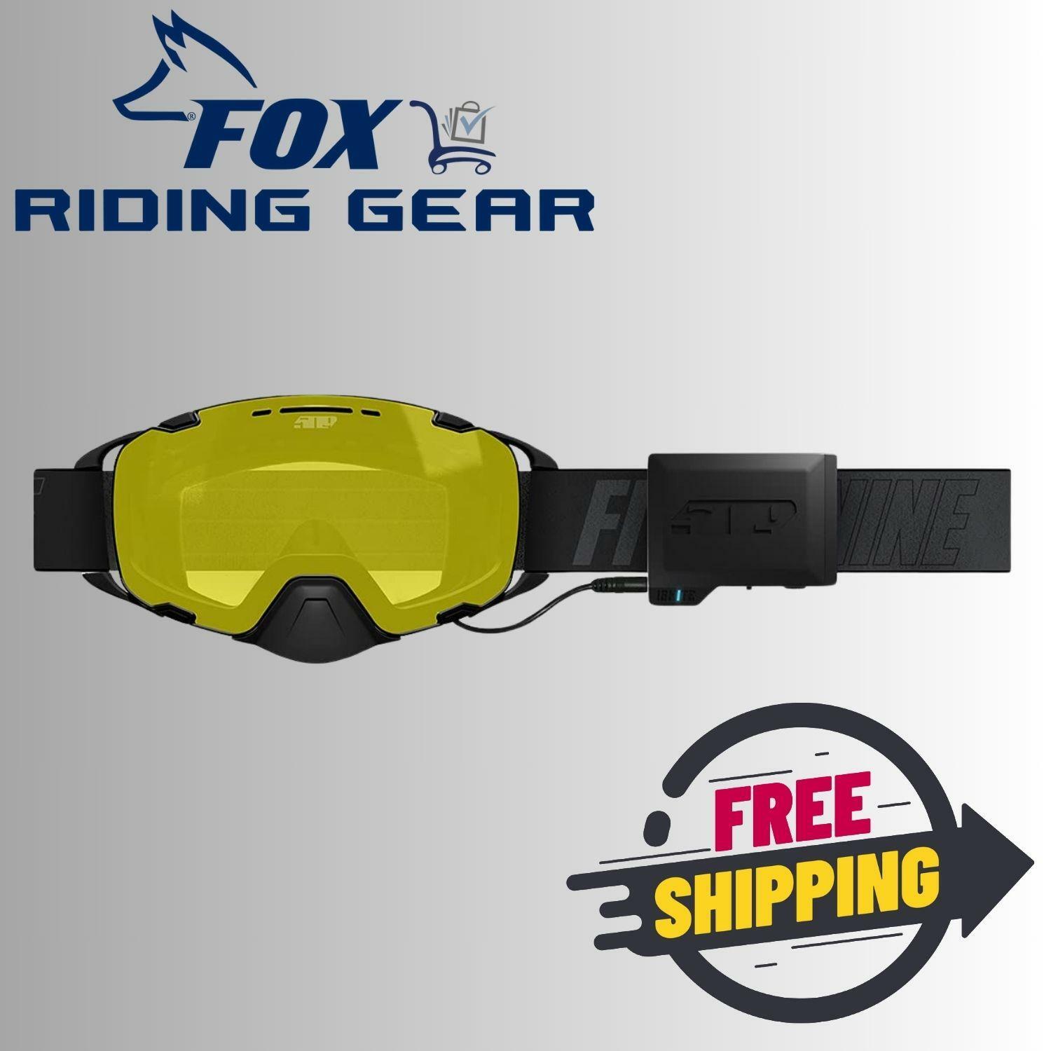 509 Aviator 2.0 Ignite S1 Goggles Black Yellow F02010300-000-002 - Open Box