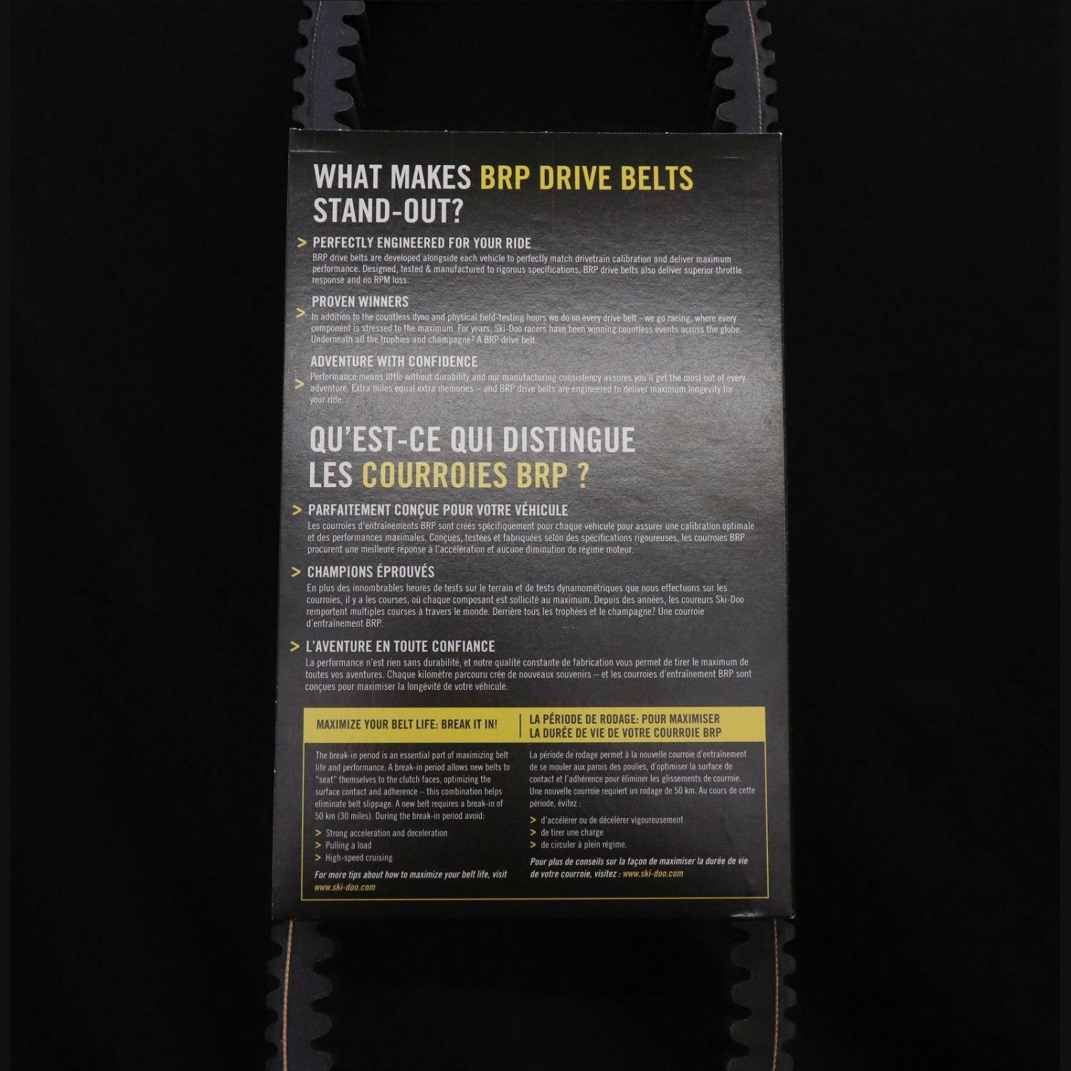 Ski-Doo OEM Drive Belt 417300574 Genuine BRP Snowmobile CVT Belt