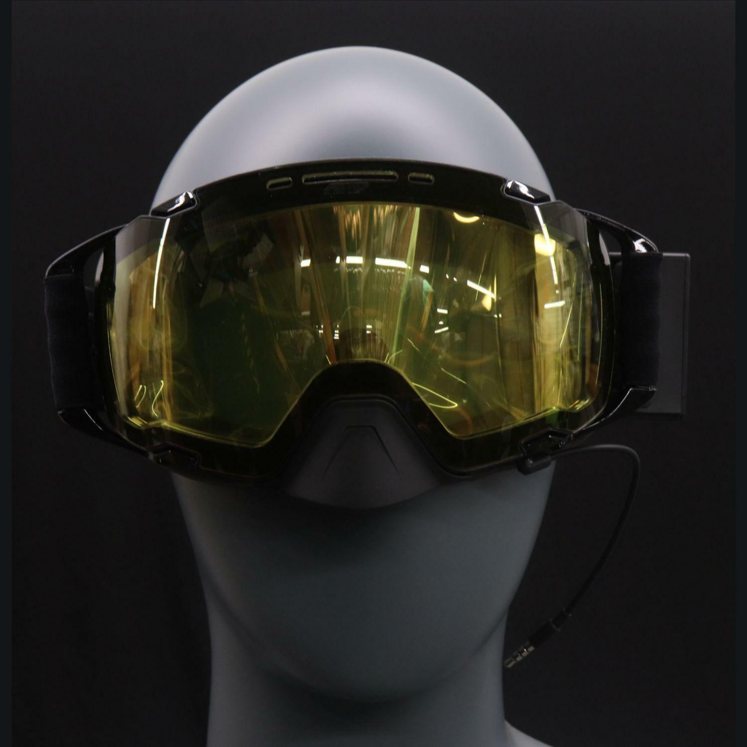 509 Aviator 2.0 Ignite S1 Goggles Black Yellow F02010300-000-002 - Open Box