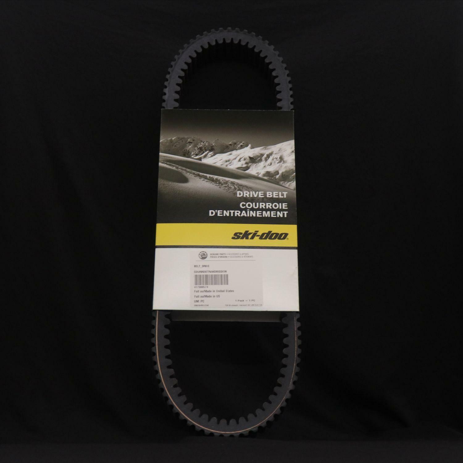 Ski-Doo OEM Drive Belt 417300574 Genuine BRP Snowmobile CVT Belt