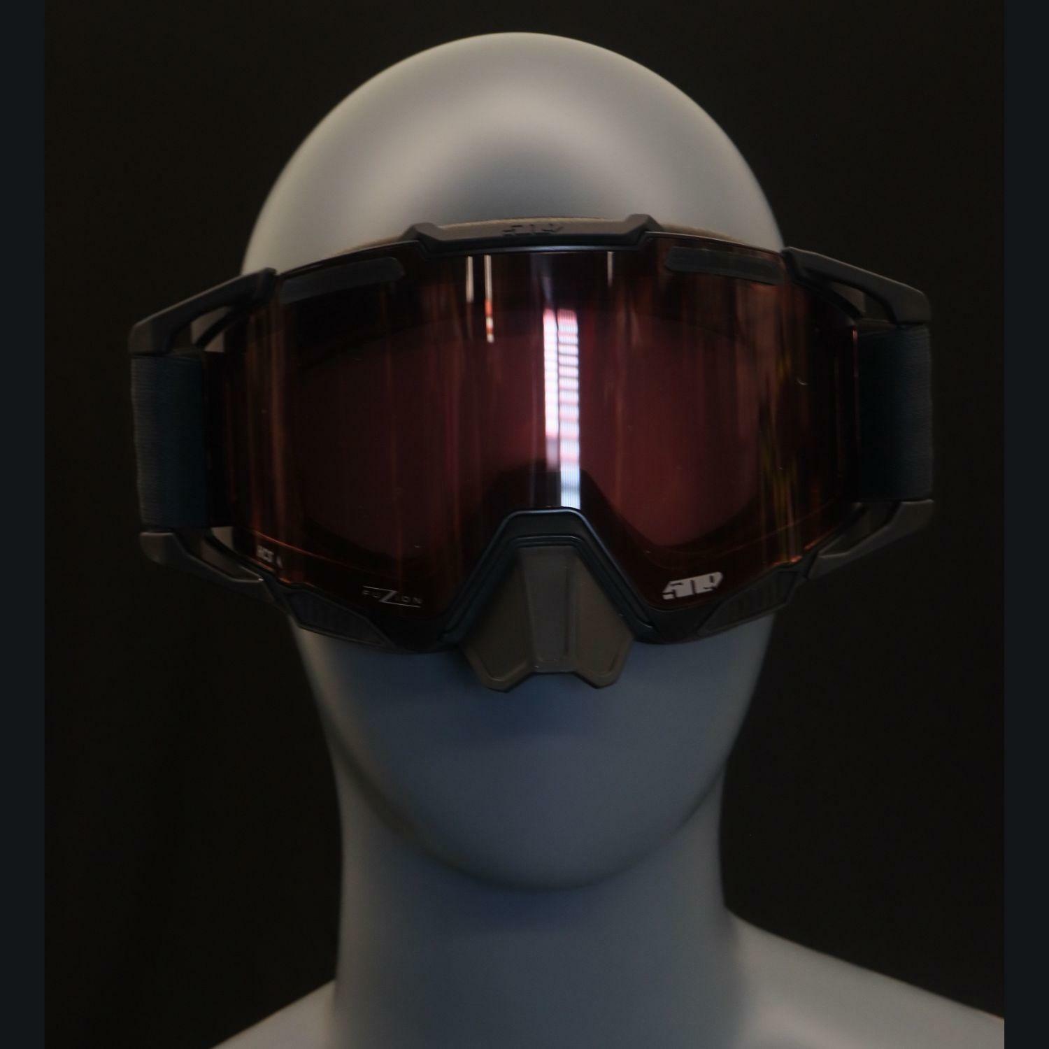 509 Sinister X7 Fuzion Flow Snow Goggles Black Rose F02012700-000-001 - Open Box