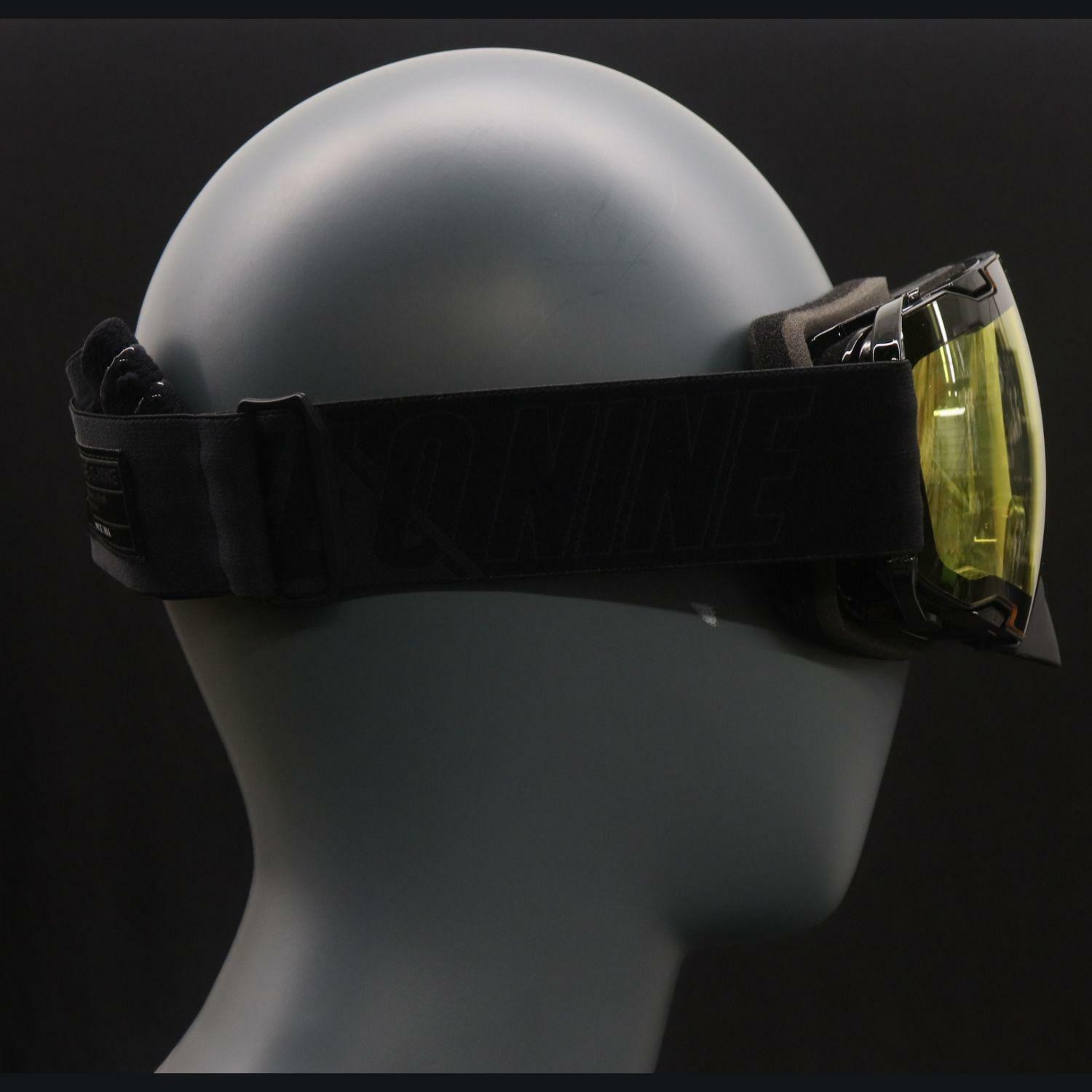 509 Aviator 2.0 Ignite S1 Goggles Black Yellow F02010300-000-002 - Open Box