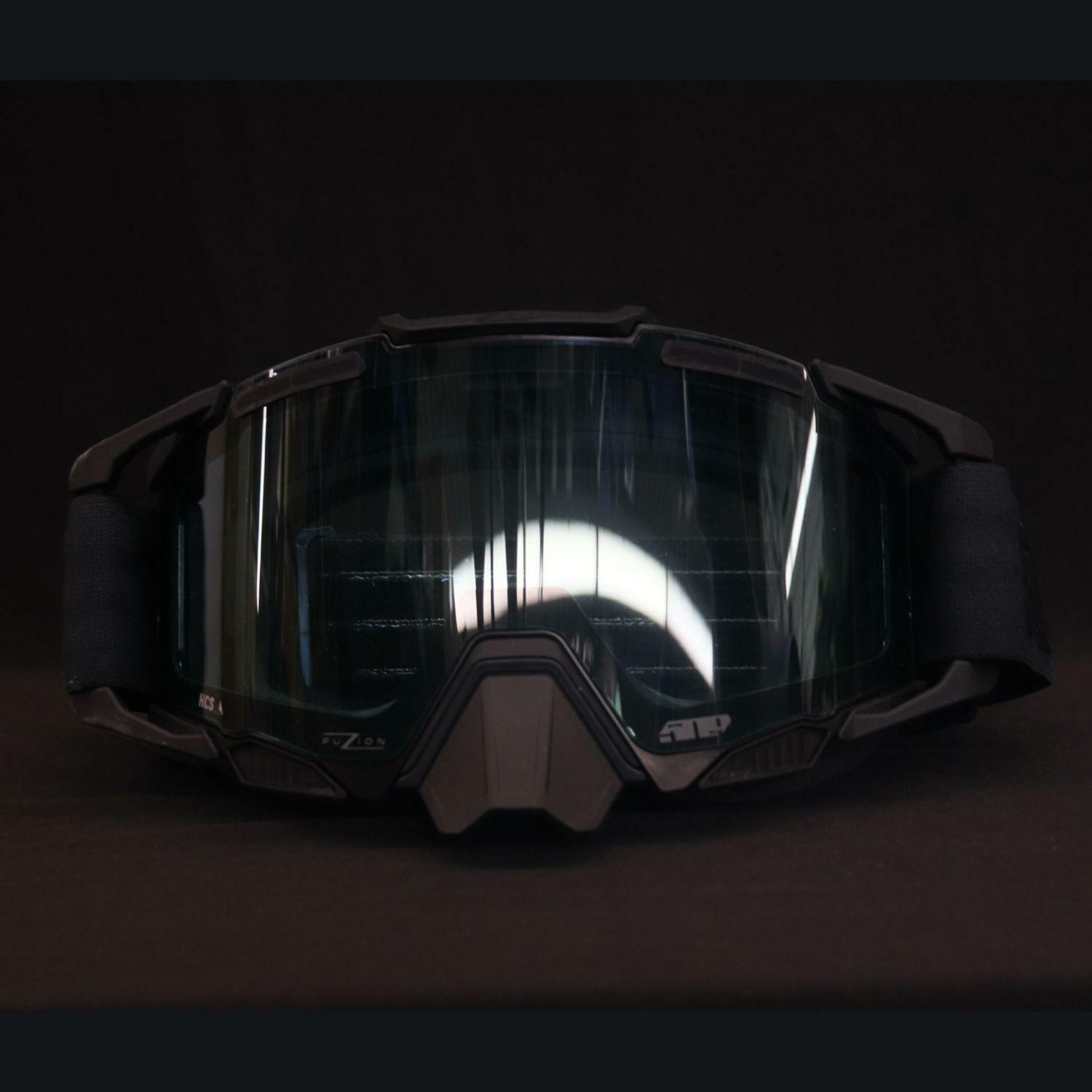 OPEN BOX - 509 Sinister X7 Fuzion Flow Goggle - Black Ice