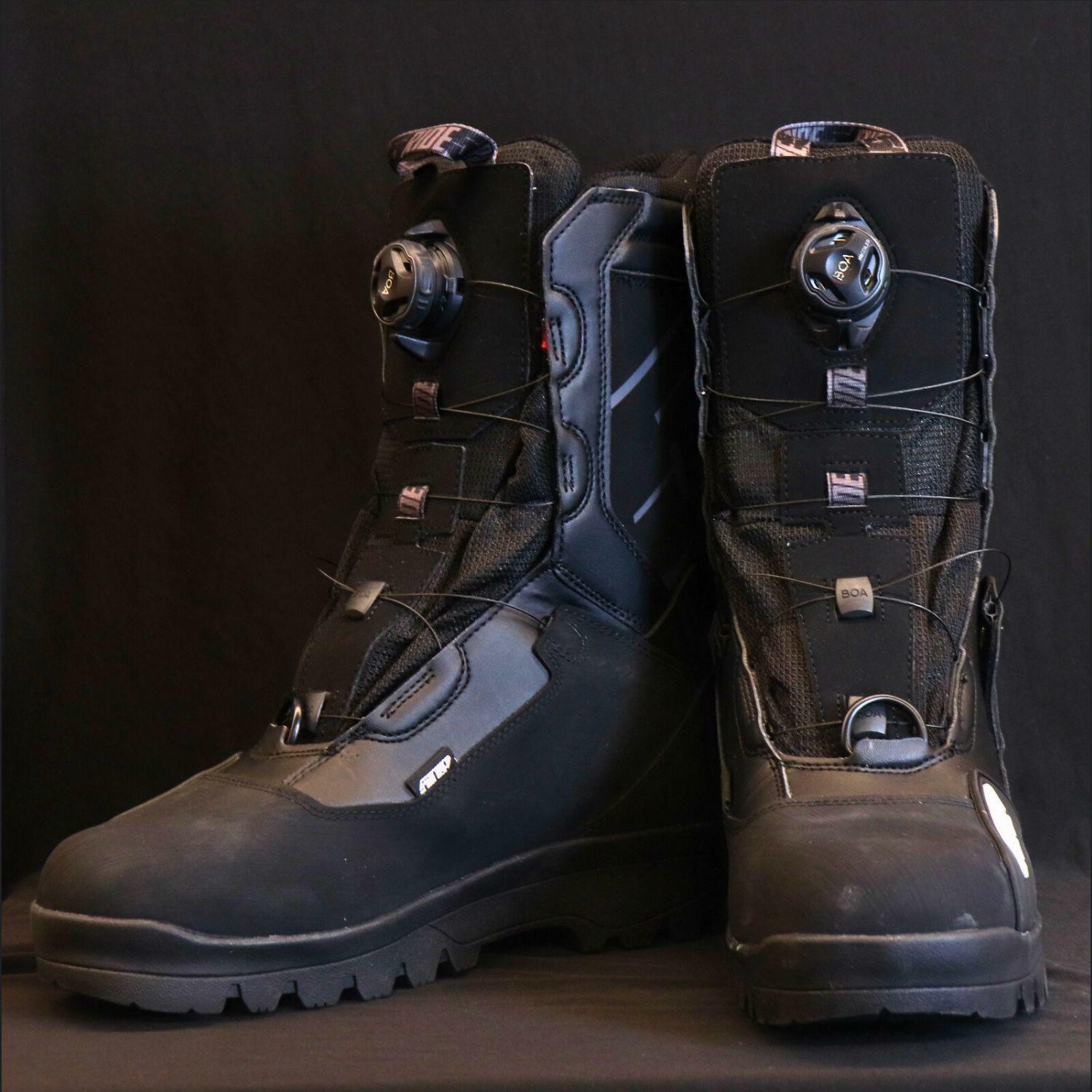 OPEN BOX - 509 Raid Double Boa Snowmobile Boot (Black Ops - Size 10)