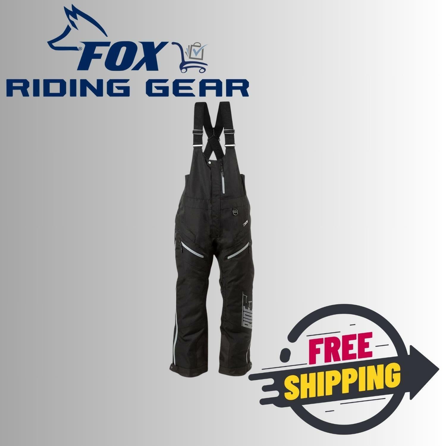 OPEN BOX - 509 Women's Range Insulated Snowmobile Bib (Black - X-Large)