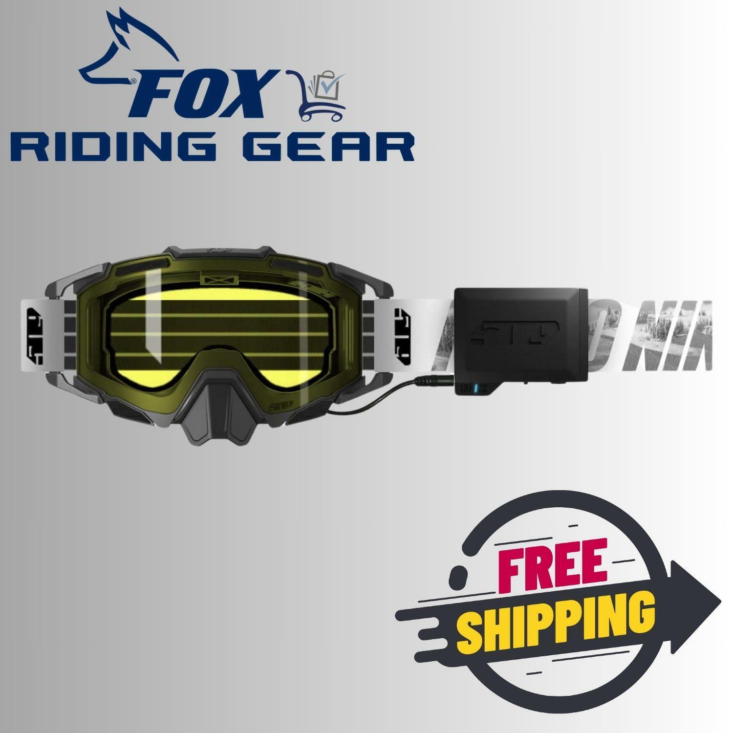 509 Sinister X7 Ignite S1 Snow Goggle (Whiteout) - Open Box