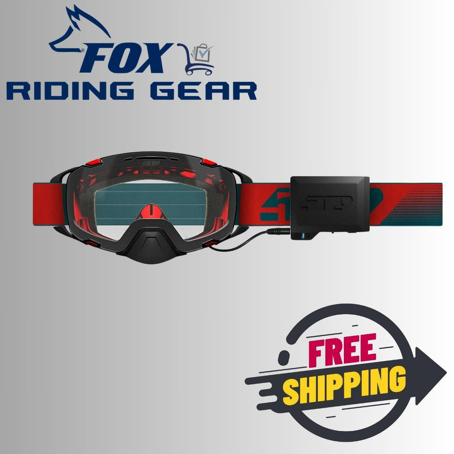 509 Aviator 2.0 Ignite S1 Goggle Sharkskin Clear F02010300-000-204 - Open Box