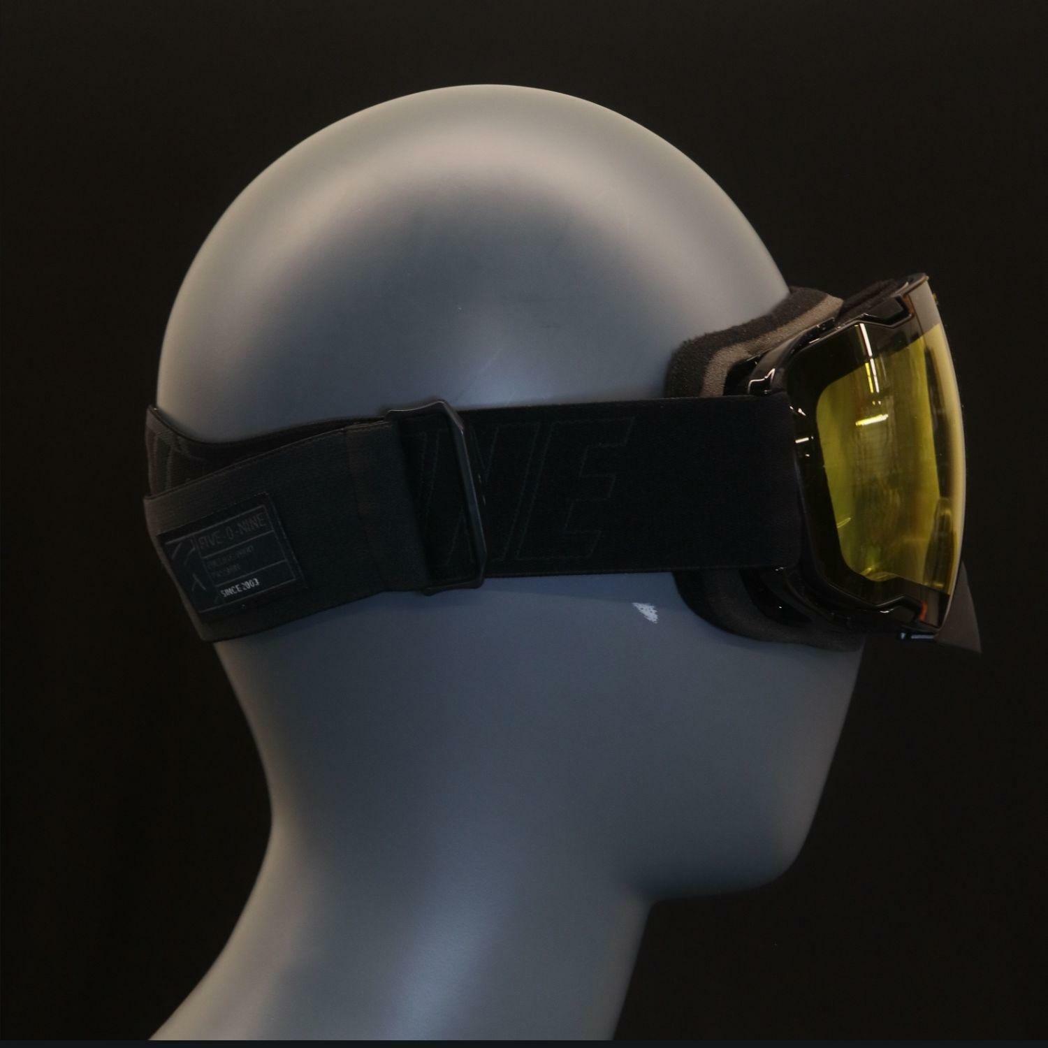 509 Aviator 2.0 Goggles Black with Yellow - Open Box