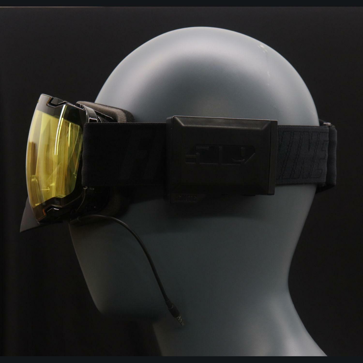 OPEN BOX - 509 Aviator 2.0 Ignite S1 Goggle (Black With Yellow)