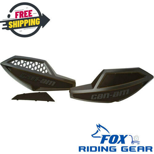 Can-Am OEM Black Handlebar Wind Deflector Kit 715001706 - Open Box