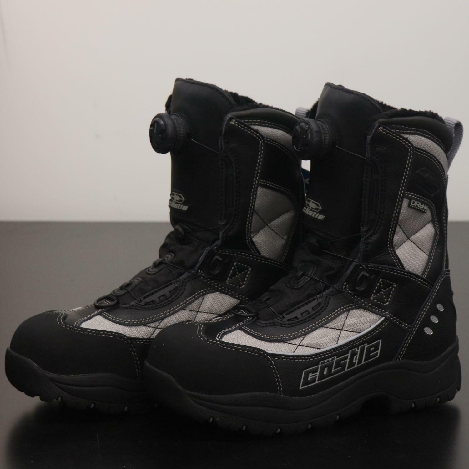 Castle X Womens Size 10 Charge Atop Boots Black - Open Box
