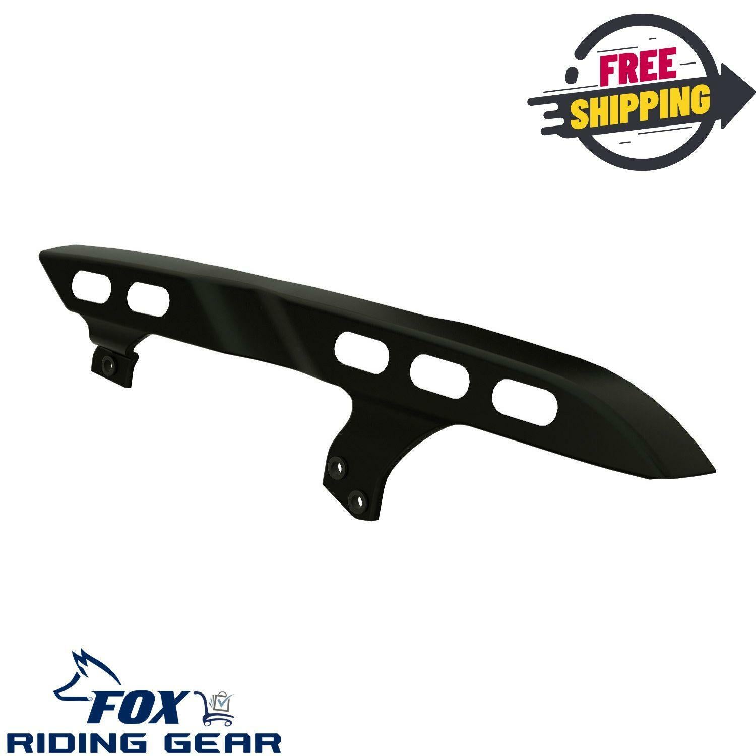 Indian Motorcycle Vented Upper Belt Guard, Black - Open Box