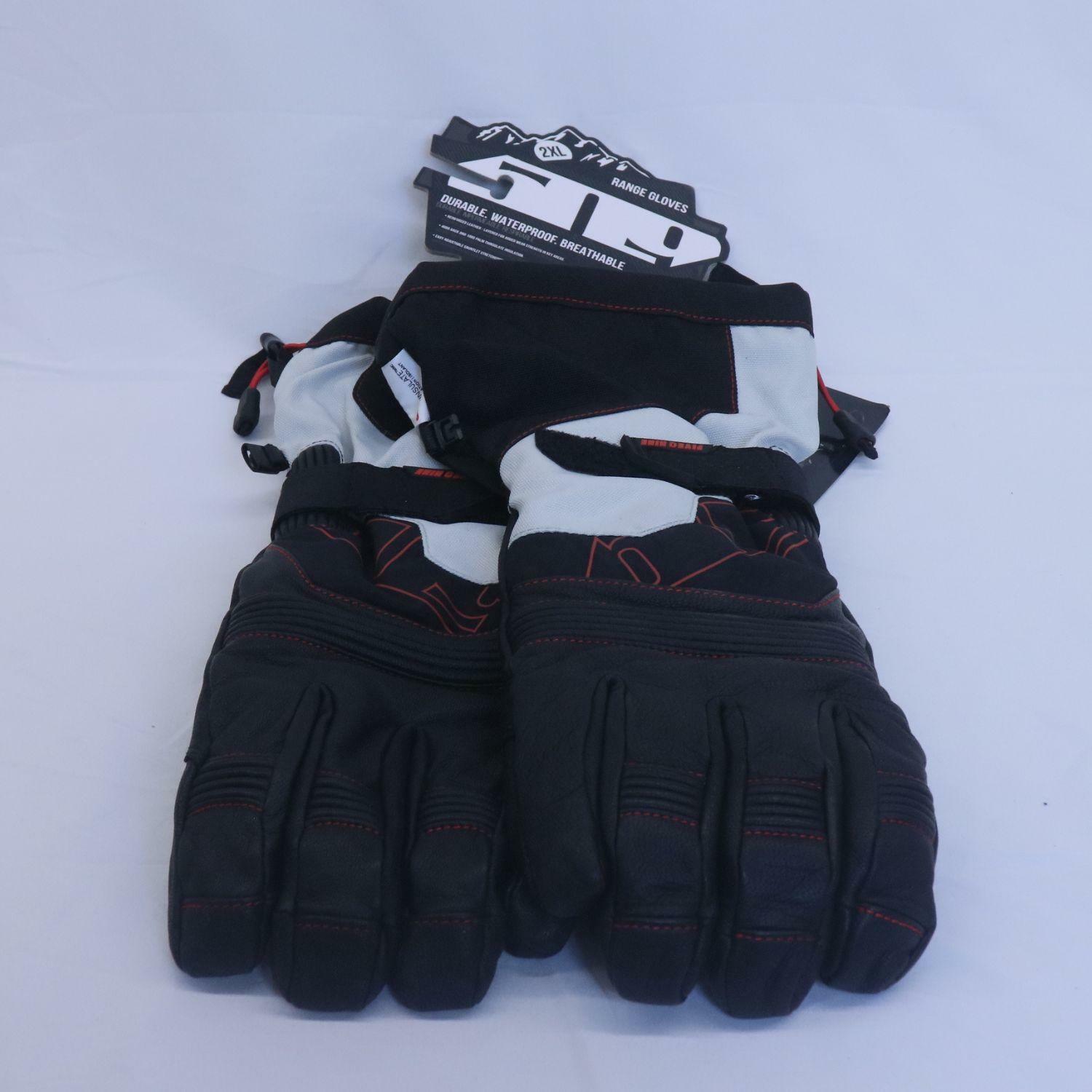 OPEN BOX - 509 Range Snow Gloves w/3M Thinsulate (Racing Red - 2X-Large)