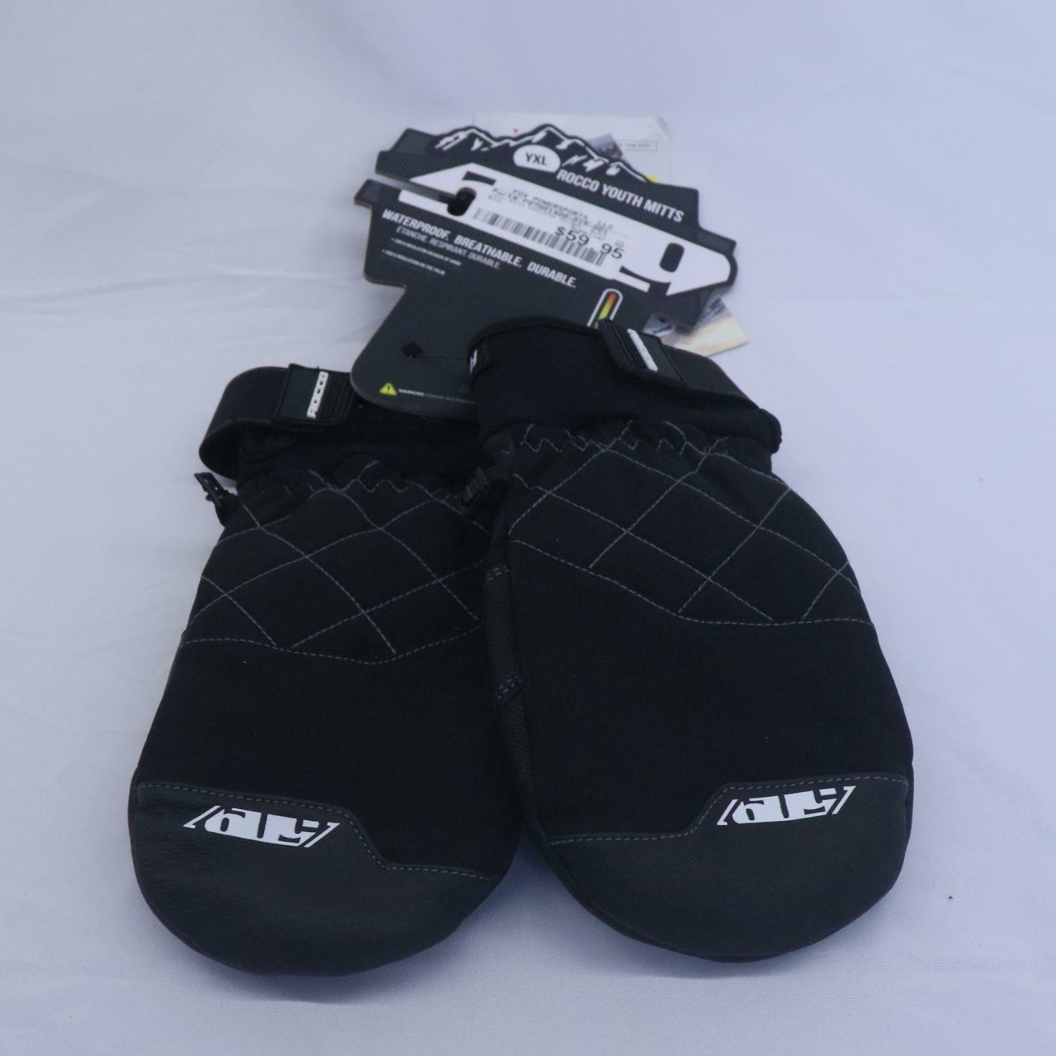 509 Youth Rocco Insulated Mitt (Black - X-Large) - Open Box