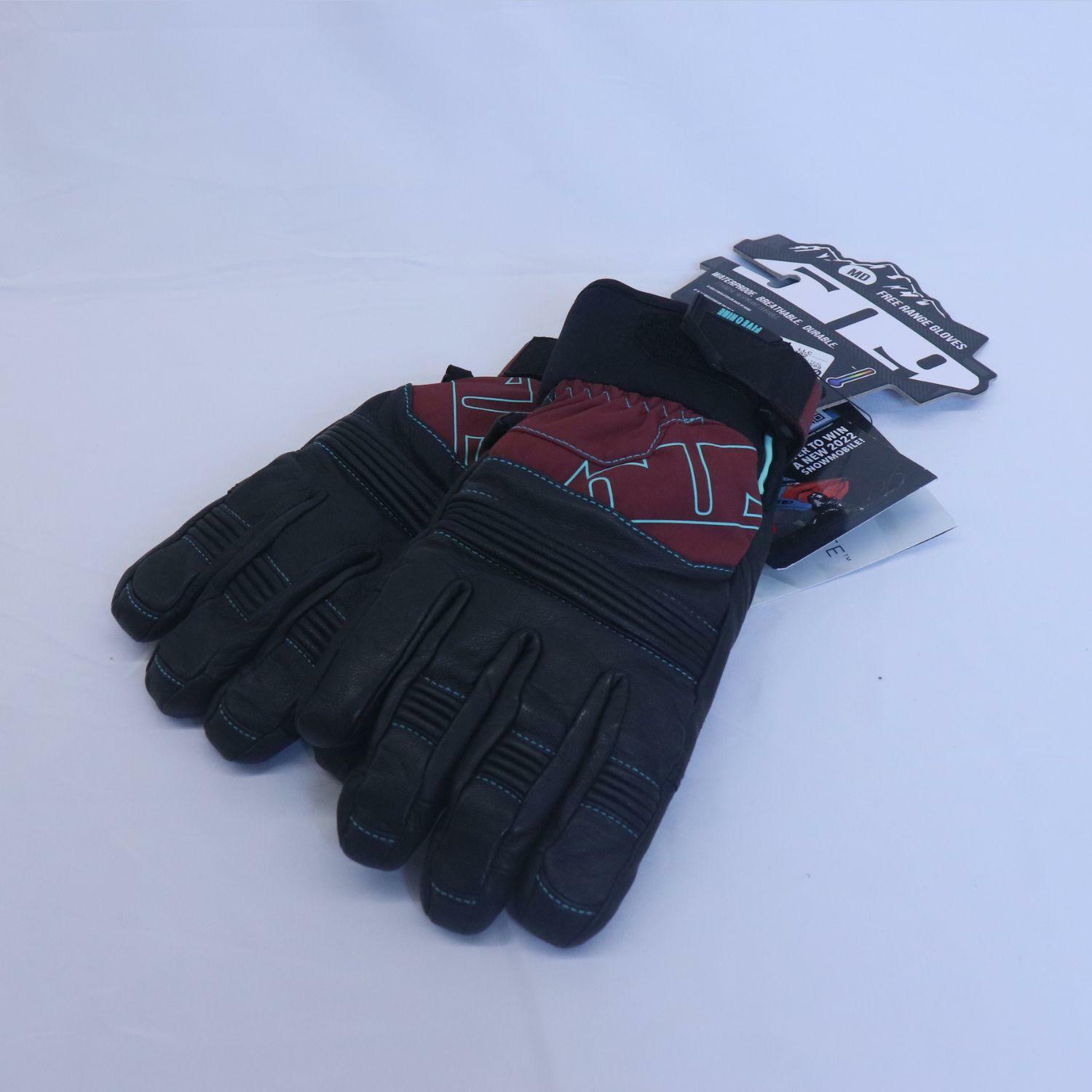 OPEN BOX - 509 Free Range Glove (Maroon/Teal - Medium)