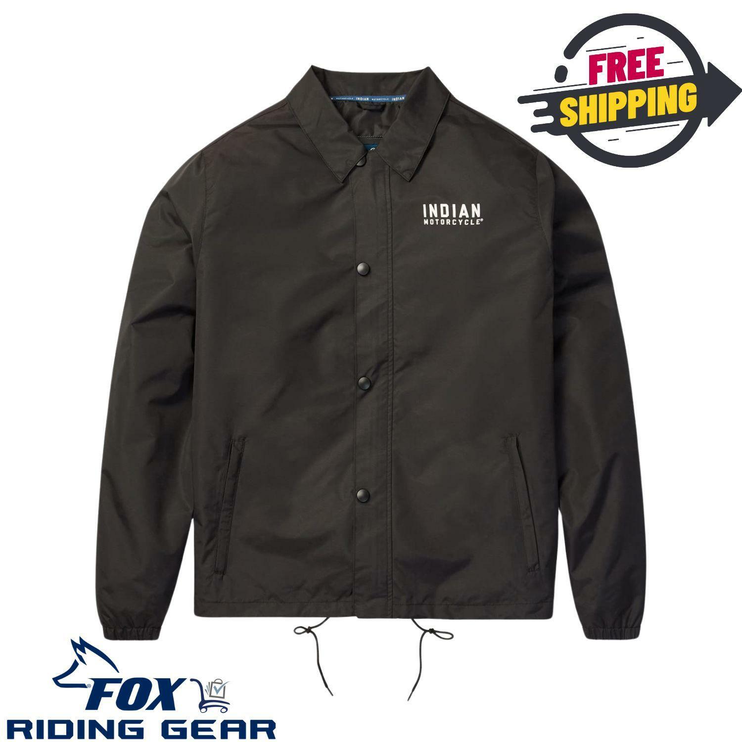 Indian Motorcycle Men's Burlington Jacket Black Large 283318506 -OPEN BOX