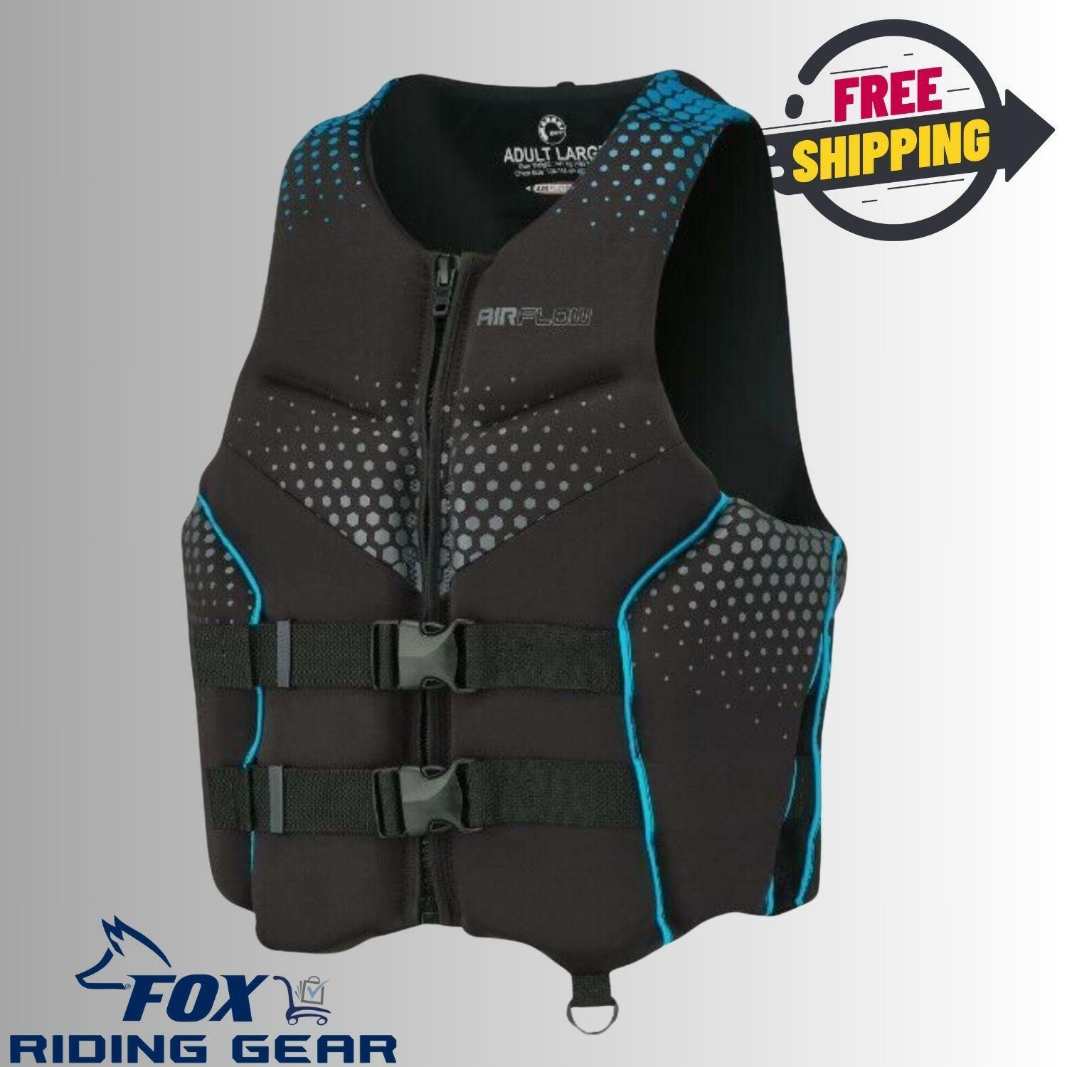 Sea-Doo Airflow PFD Life Jacket Vest Black Size XL 2859981290 - Open Box